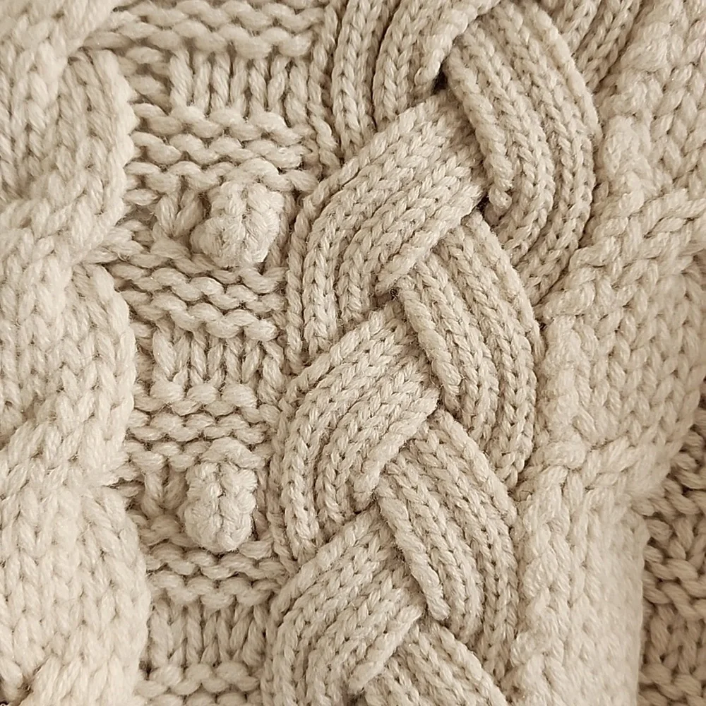 FRAYI.D Cream Cable Knit Cardigan (New) - Picture 4 of 16